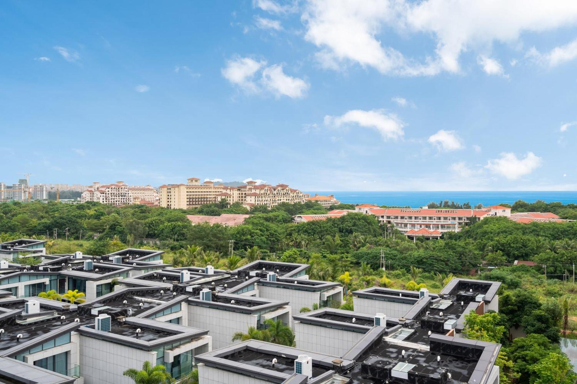 Sanya Haitang Bay Muyu Time Seaview Apartment Exterior foto